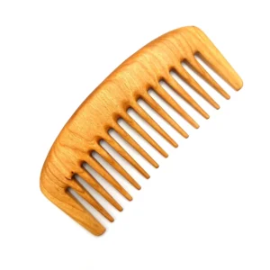 Cherry Hair Comb – Wooden Comb- Wood Comb- Handmade Comb- Healthy Hair- Seamless Wood Comb- Natural Wood- Anti Static Comb- For Him- For Her