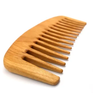 Cherry Hair Comb – Wooden Comb- Wood Comb- Handmade Comb- Healthy Hair- Seamless Wood Comb- Natural Wood- Anti Static Comb- For Him- For Her