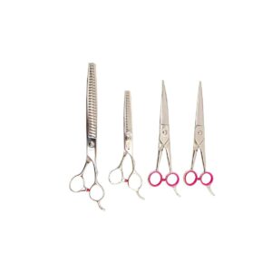 440C Stainless Steel Pet Grooming Shears – Professional-Grade Dog & Cat Hair Cutting Scisso