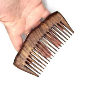 Walnut comb for straight or a little wavy hair Wooden Comb Comb Handmade Comb  Healthy Hair Natural Wood
