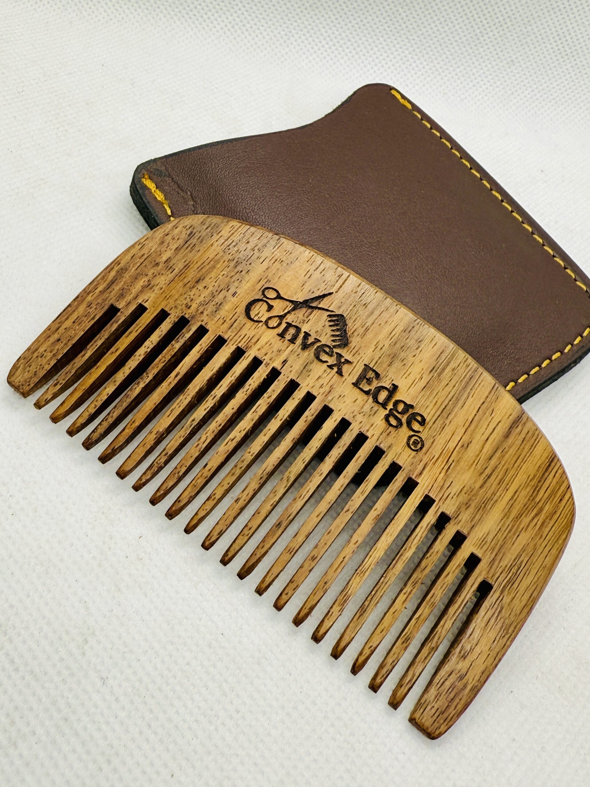 Beard wood comb