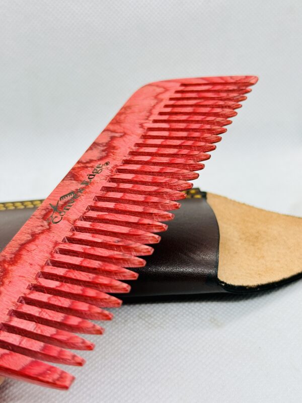 5” Pakawood Wooden Comb – Natural Hair Comb for Travel & Daily Use - Image 2