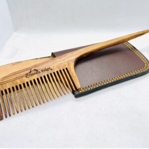 Rosewood Tail Comb for Hair Styling & Sectioning | Anti-Static & Handmade