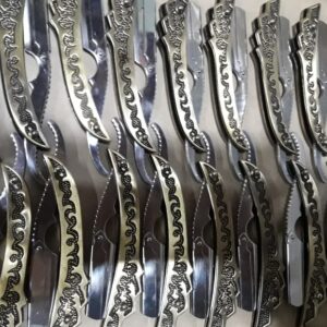 Steel Barber Straight Razor – A Masterpiece of Traditional Craftsmanship with a Modern Edge
