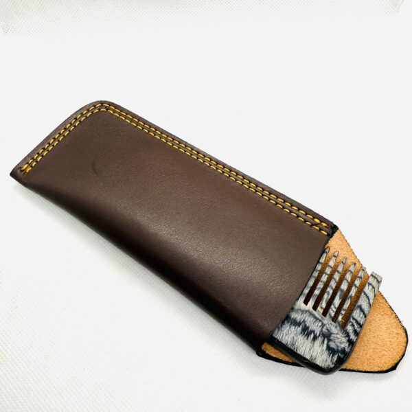 5” Pakawood Wooden Comb – Anti-Static, Pocket Size Beard & Hair Comb for Men - Image 3