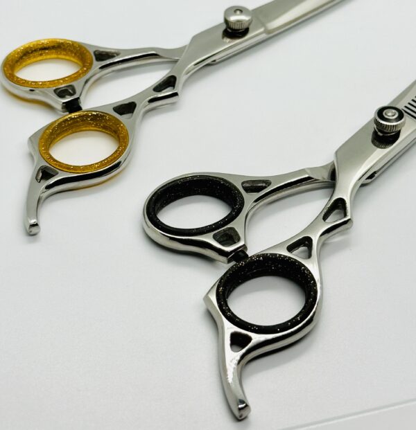 Professional 6” Barber Shears – Premium 440C Stainless Steel Hair Cutting Scissors - Image 3