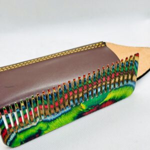 Pocket-Size 5” Wooden Comb – Premium Pakawood for Hair & Beard Care