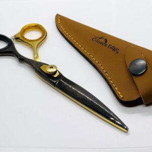 Stylish Professional Barber Shears 7.5” – 440C Steel Hair Cutting Scissors for Salon & Home Use