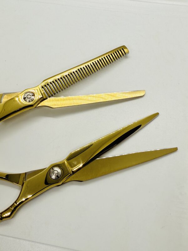 Gold scissor
